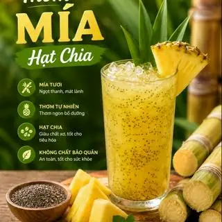 Hình ảnh thơm mía hạt chia
