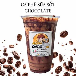 Hình ảnh Cà Phê Sữa Sốt Chocolate - Ly 700ml