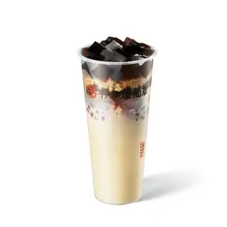 Hình ảnh Trà Sữa Shuyi M - Signature Grass Jelly Milk Tea