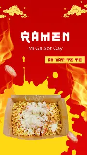 Hình ảnh (Mì-Phở-Miến) Gà Cay Phô Mai 