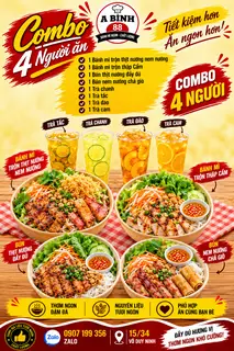 Hình ảnh combo 4 người 