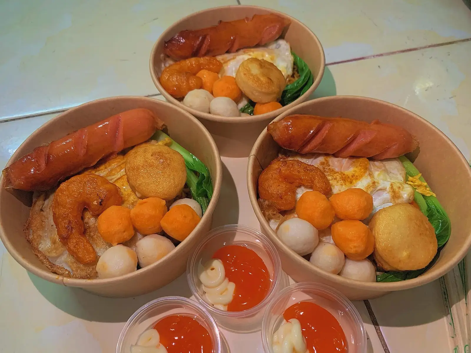 Hình ảnh Combo Mì Trộn No Nê