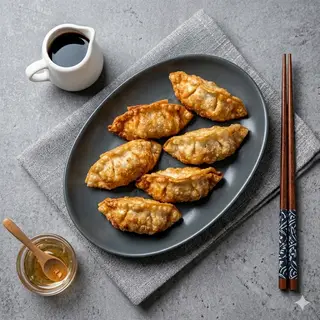 Hình ảnh Mandu Hải sản Chiên (5 cái)