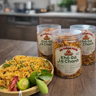 Hình ảnh Khô gà lá chanh(hủ) - 200gr