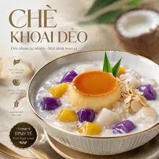 Hình ảnh Chè khoai dẻo caramen
