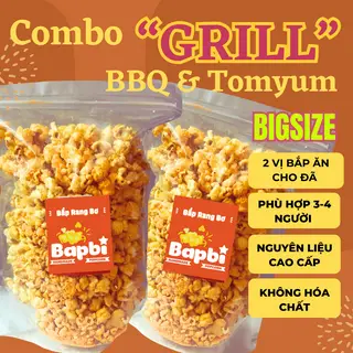 Hình ảnh Combo Bắp Rang Grill ( BBQ & Tomyum)