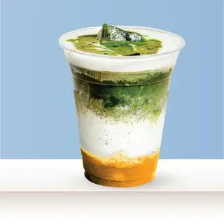 Hình ảnh Matcha Latte Đào