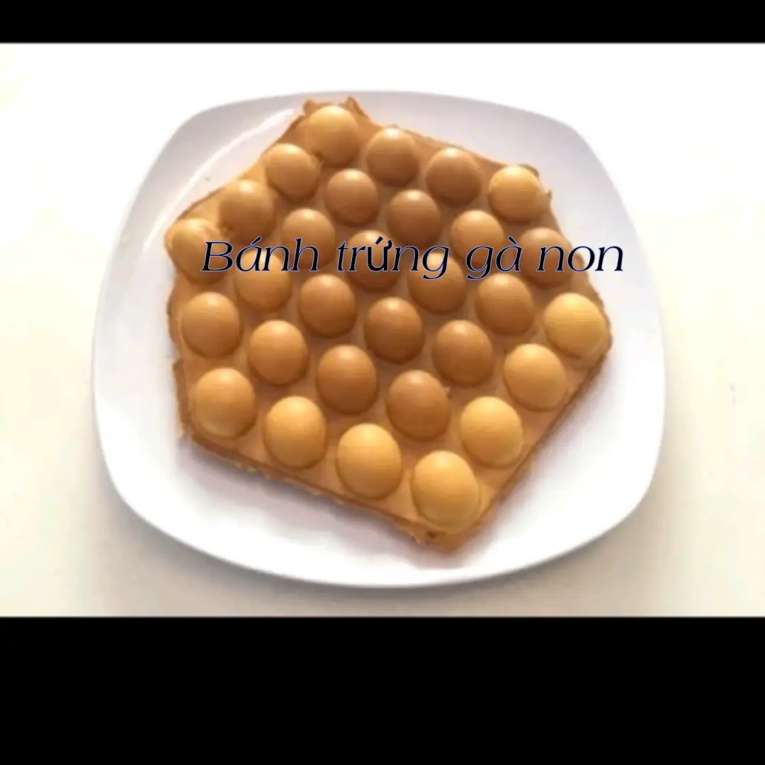 Hình ảnh Bánh trứng gà non phô mai ( ăn chay đc )
