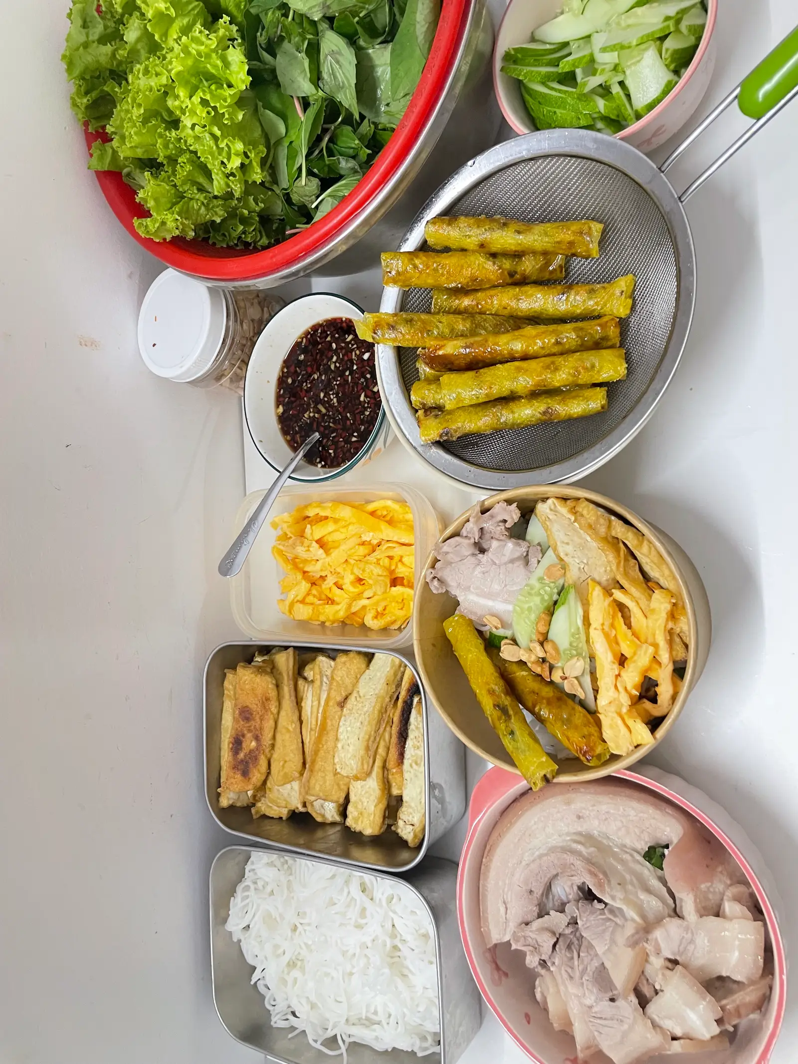Hình ảnh Bún nước tương- không thịt