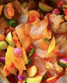 Hình ảnh Sứa chân sốt thái 
