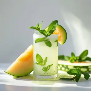 Hình ảnh Nước ép Dưa lưới 