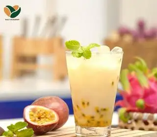 Hình ảnh sữa chua lắc chanh leo
