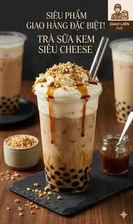 Hình ảnh Trà sữa kem cheese (size M)
