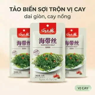 Hình ảnh Tảo Biển Sợi Trộn Cay 392459 – Dai Giòn Cay Tê