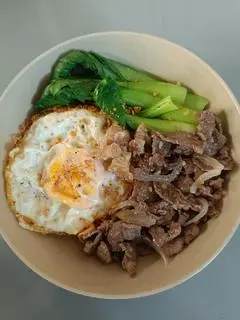 Hình ảnh Mì trộn bò trứng