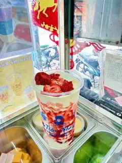 Hình ảnh Sữa Dâu Sấy Phô Mai