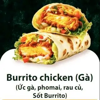 Hình ảnh Burrito chicken - gà