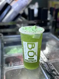 Hình ảnh Trà dưa lưới táo xanh
