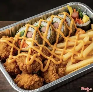 Hình ảnh Combo : Kimbap sốt phô mai - Gà viên sốt phô mai - khoai tây