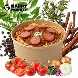 Hình ảnh Mì Ý Thịt Bằm Xúc Xích