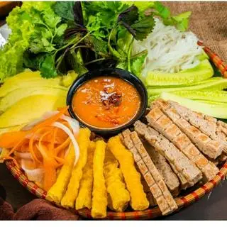 Hình ảnh nem nướng Nha trang