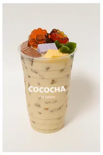 Hình ảnh Trà sữa olong full topping