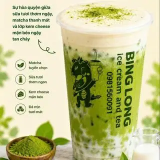 Hình ảnh Latte Matcha Kem mặn