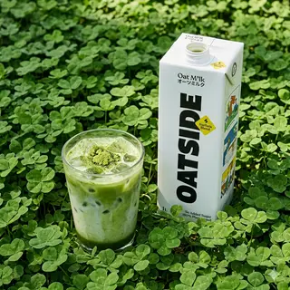 Hình ảnh Matcha oat latte
