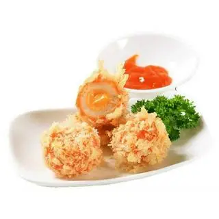 Hình ảnh Hải Sản Mayo + Cá Viên Cốm Xanh