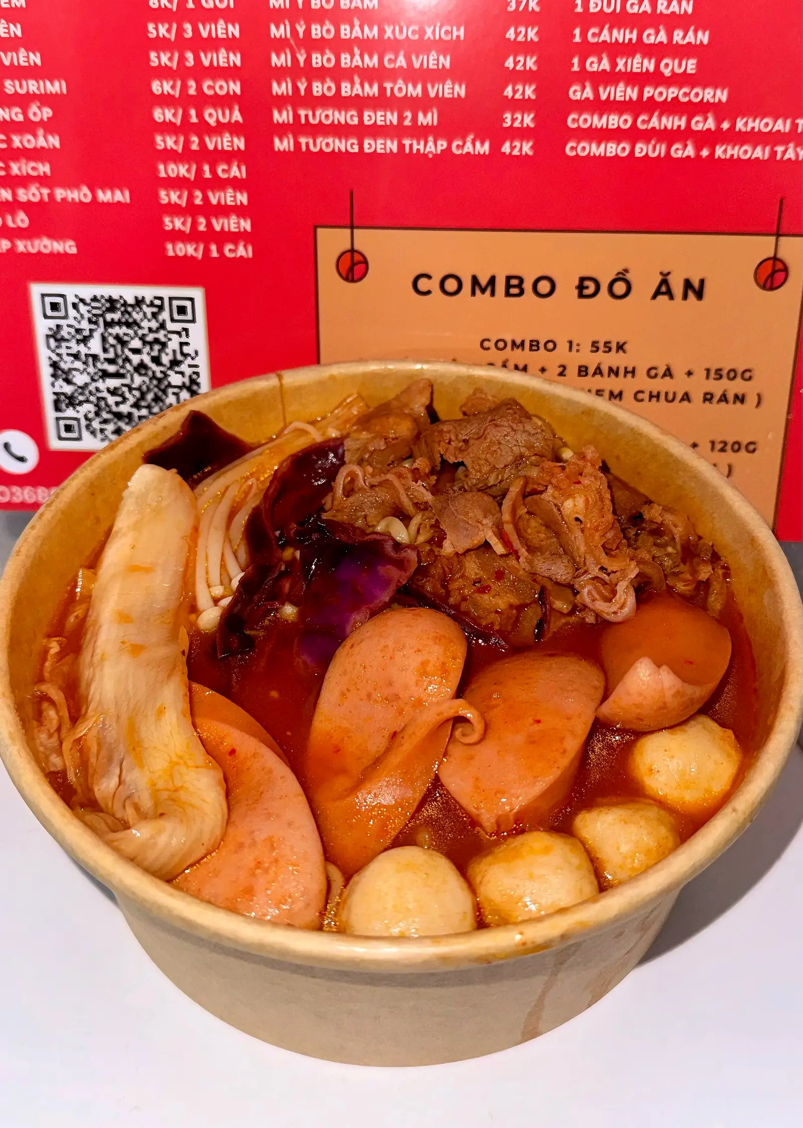 Hình ảnh Mì cay BÒ MỸ