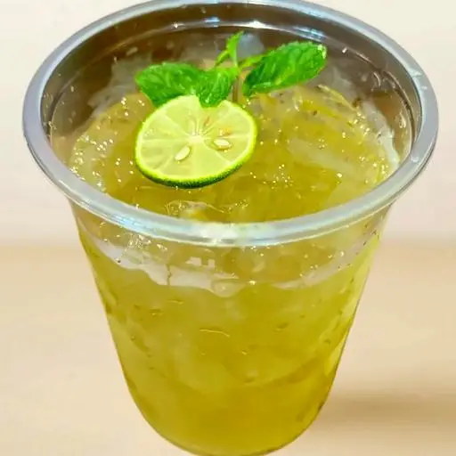 Hình ảnh Trà Chanh Đào Nha Đam 1 Lít Khổng Lồ