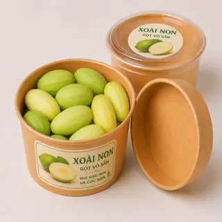 Hình ảnh Mix 2 loại cóc non - xoài non