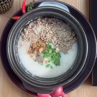 Hình ảnh cháo thịt bằm