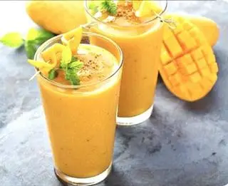 Hình ảnh Sinh tố Dứa Xoài