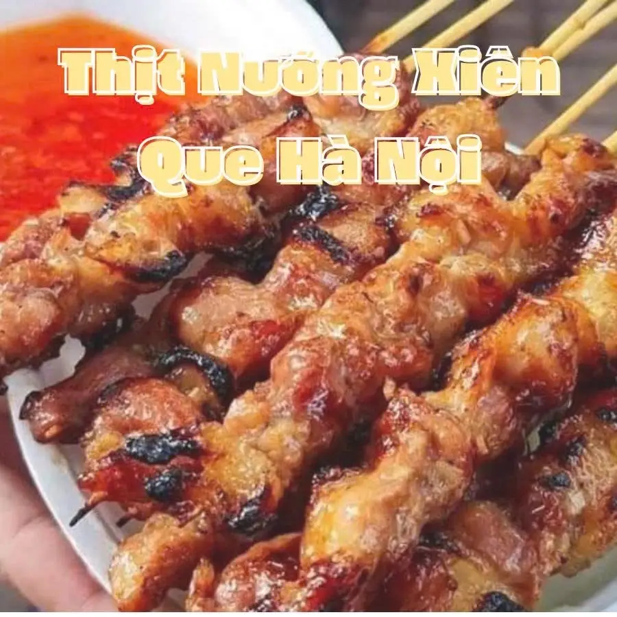 Hình ảnh Combo 5 Cây Thịt Nướng Xiên Que Hà Nội