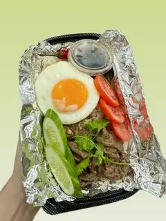 Hình ảnh cơm bò trứng