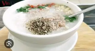 Hình ảnh cháo thịt bằm 