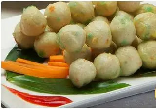 Hình ảnh Viên Hải Sản Rau Củ Chiên