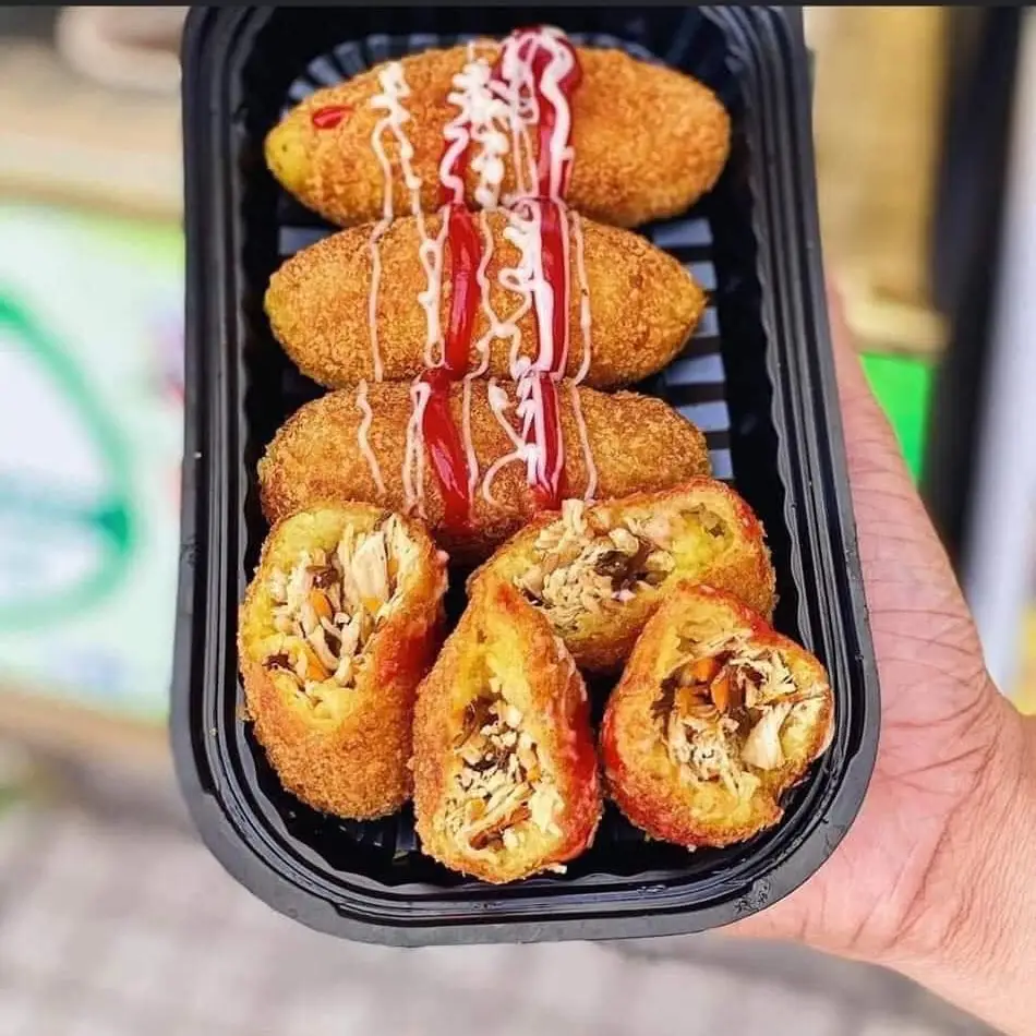 Hình ảnh xôi gà nấm