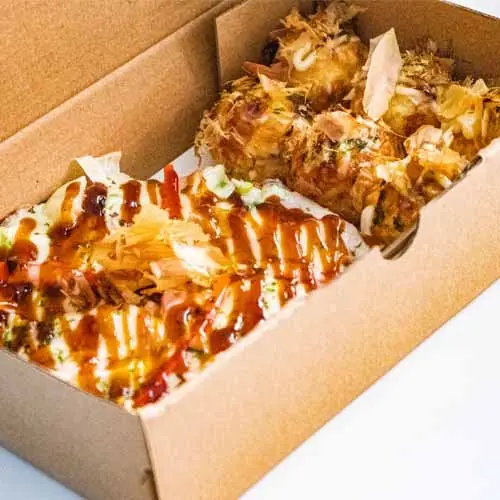 Hình ảnh Combo Cheese Okonomiyaki và Takoyaki