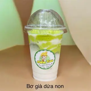 Hình ảnh bơ già dừa non