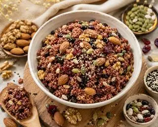 Hình ảnh Cơm gạo lứt mix hạt