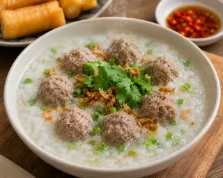 Hình ảnh Cháo Bò Viên 