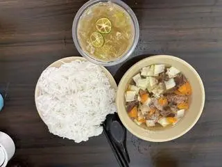 Hình ảnh Combo bún chả+ trà tắc