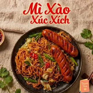 Hình ảnh Mỳ Xào Xúc Xích