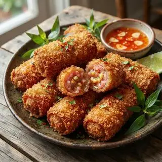 Hình ảnh Nem Chua Rán Giòn (10 cái)