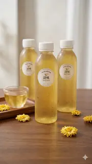 Hình ảnh Combo 3 chai Sâm Bông Cúc đường phèn