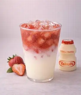 Hình ảnh yakult dâu