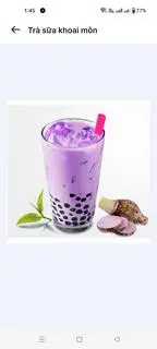 Hình ảnh Trà sữa khoai môn 