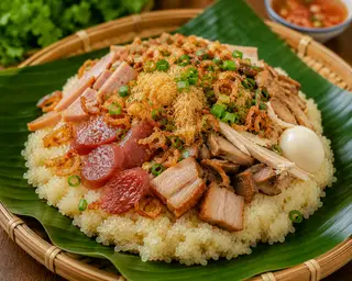 Hình ảnh xôi thập cẩm